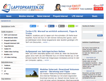 Tablet Screenshot of laptopkarten.de